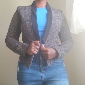Gap Grey & Black blazer